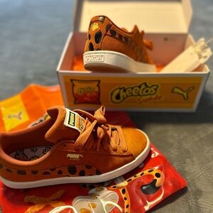 Puma Special Edition Suede Cheetos ‘Chester’ Jr. Shoes